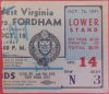 1941 NCAAF West Virginia at Fordham Polo Grounds