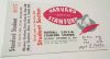 1949 NCAAF Stanford student ticket stub vs Harvard