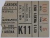 1950 New York Knicks Ticket Stub vs Philadelphia