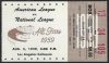 1959 MLB All Star Game ticket stub