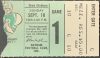 1966 New York Jets ticket stub Joe Namath 5 Touchdown Passes