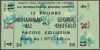 1972 Boxing ticket stub Muhammad Ali vs George Chuvalo