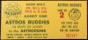 1974 Astros Buddies Astros ticket stub vs Cardinals Game Ticket