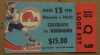 1981 NHL Quebec Nordiques ticket stub vs Colorado