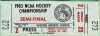 1983 NCAA Men’s Hockey Final ticket stub