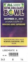 2019 New Orleans Bowl ticket stub Appalachian State UAB