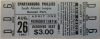 1987 Spartanburg Phillies ticket stub