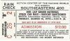 1976 Southeastern 400 ticket stub