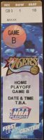 1999 NBA Playoffs Round 1 Game 2 ticket stub 76ers Magic