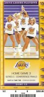 2010 NBA Western Conference Final Game 5 ticket stub Lakers Suns