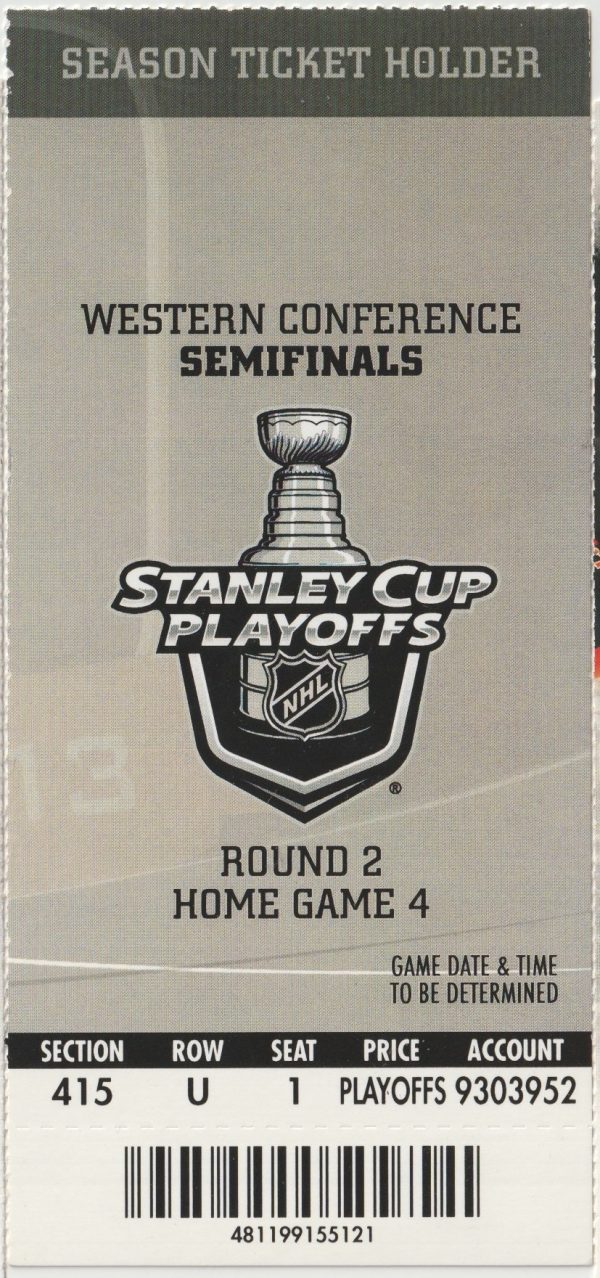 2014 Anaheim Ducks Playoff Game 7 ticket vs Kings May 16