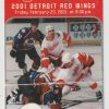 2001 Red Wings ticket stub vs Blues Feb 23 Steve Yzerman