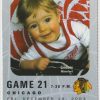 2003 Red Wings Full Ticket vs Blackhawks Dec 19 Brendan Shanahan