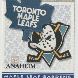 1995 Maple Leafs Ticket Stub vs Mighty Ducks Nov 7 Mike Gartner Goal 