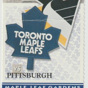 1996 Maple Leafs Ticket Stub Penguins Feb 12 Andreychuk Sundin