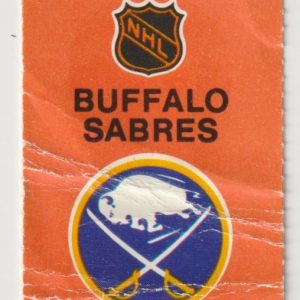1985 Sabres ticket stub vs Blues Feb 22 Dave Andreychuk