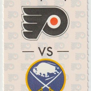 1990 Flyers Ticket vs Sabres Dec 6 Dave Andreychuk 