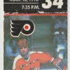 1990 Flyers ticket stub vs Washington Mar 10 Dino Ciccarelli 2 G