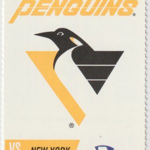 1993 Penguins Full Ticket vs Islanders Dec 19 Jaromir Jagr Goal