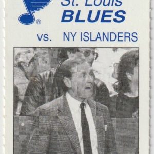 1994 St. Louis Blues Ticket Stub vs Islanders Mar 12 Brett Hull