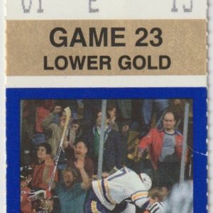 1996 Sabres ticket stub vs Leafs Jan 5 Mats Sundin LaFontaine
