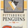 1997 Penguins Ticket Stub vs Canadiens Nov 29 Jagr MINT