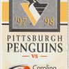 1997 Penguins Ticket Stub vs Hurricanes Oct 11 Jagr Francis