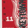 2001 Detroit Red Wings ticket stub vs Oilers Oct 24 Luc Robitaille