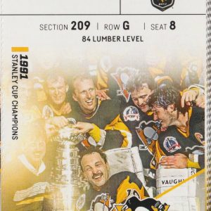 2017 Penguins 1st Round Game 1 ticket vs Columbus Phil Kessel