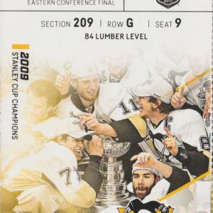 2017 Penguins 3rd Round Game 1 ticket vs Senators Evgeni Malkin