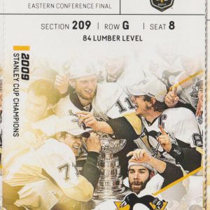 2017 Penguins 3rd Round Game 5 ticket vs Senators Sidney Crosby